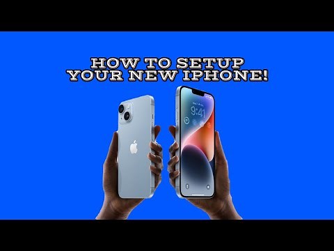 HOW TO SETUP YOUR NEW IPHONE WITH AT&T