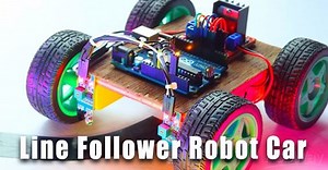 Make Arduino Line Follower Robot Car with Arduino UNO, L298N Motor Driver, IR Sensor - Activities - PCBway