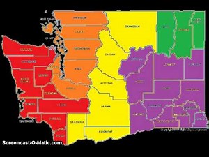 Washington State Counties and Regions