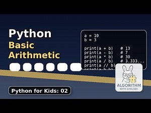 Python Basic Arithmetic (Python for Kids 02)