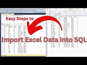 How to Import Excel file into SQL Server Database