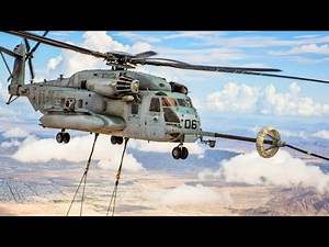 US Military's Largest Helicopter Mid Air Refueling | CH-53E Super Stallion | MFA