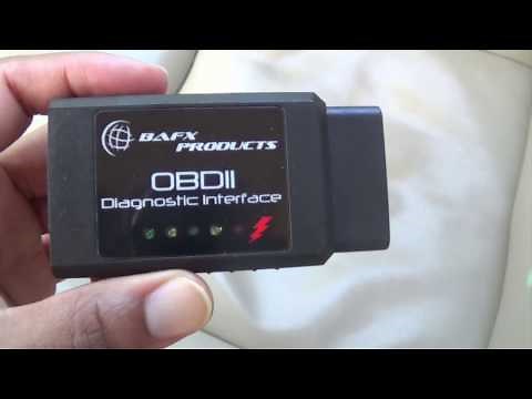 BAFX OBD II Code Reader Review | OBD2 Scanner First Use