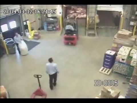 Forklift Accident: Off the Loading Dock