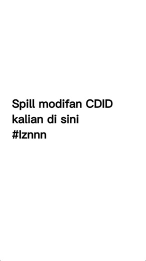 Spill modifan kalian 😎 . . . . #CapCut #fyp #cdid #cdidrobloxindonesia #cdidcinematic