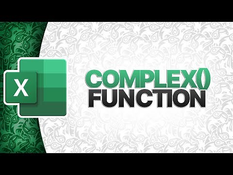 COMPLEX Function In Excel | COMPLEX()