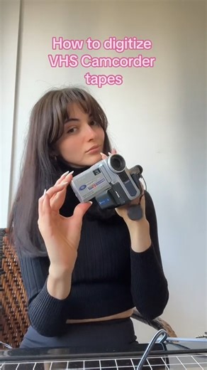DigitNow! on Instagram: "Quick tutorial how to digitize your VHS Camcorder tapes 💗🎞📹 #DigitNow Video same capture device: https://bit.ly/4pnmE4g #camcorder #vhs #digitization #handycam #christmastime🎄"
