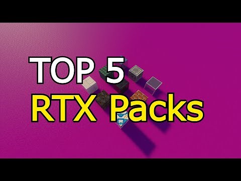 Minecraft RTX Texture Packs TOP 5 Best RTX Texture Packs