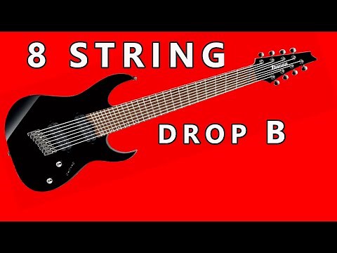 8 STRING - DROP B - GUITAR TUNING TONES
