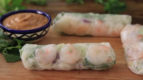 Easy Fresh Spring Rolls Recipe