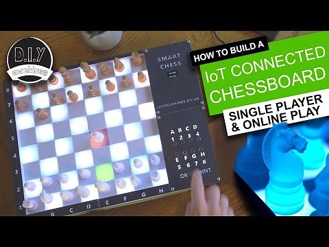 Build a SUPER SMART Chessboard! Play online or against Raspberry Pi