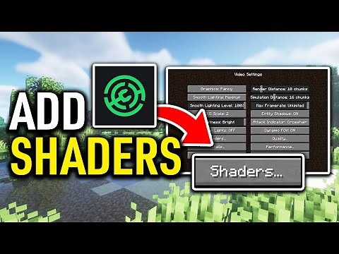 How to Add/Get Shaders in Modrinth Modpacks - Full Guide