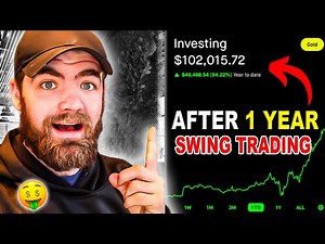 The Easiest Swing Trading Strategy to Turn $100 into $1,000 (For Beginners!)