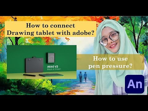 How To Use Drawing Tablet With Adobe | Adobe Animate CC Tutorial