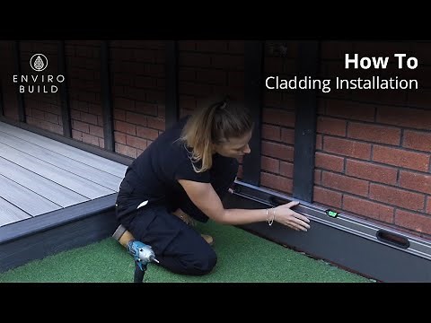 Composite Cladding Installation | Step-by-step Tutorial by EnviroBuild