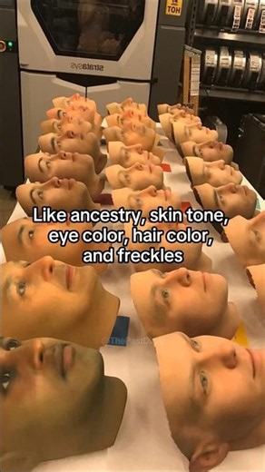 How DNA From Waste Becomes Faces Of Unknown People #genetics #scientist #privacy