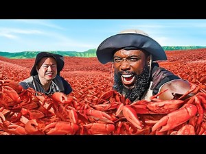 Catch & Cook...Trapping MINI CRABS From The Ocean!