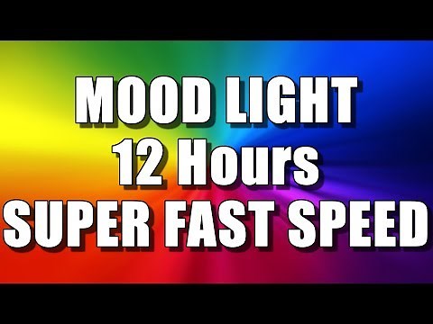 COLOR CHANGING MOOD LIGHT (12 Hours – SUPER FAST SPEED) Multi Colour Screen Relaxing Rainbow colours