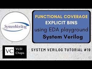 Functional Coverage | Explicit Bins | System Verilog Tut 19
