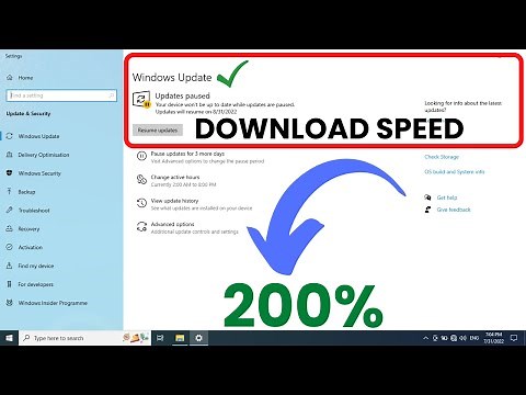 How to Fix Windows 10 Very Slow Download of Updates