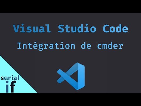 Visual Studio Code - Intégrer Cmder comme terminal par défaut