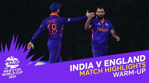 India make it look easy in seven-wicket victory against England in their ICC Men's T20 World Cup 2021 warm-up encounter 👏 Highlights 👇 | ICC - International Cricket Council