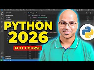 Python Tutorial for Beginners 2026
