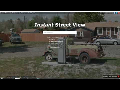 How to use Google Instant Street View