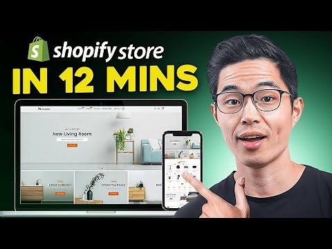 The ONLY Shopify Tutorial You Need | How to Build an Online Store in 12 Minutes!