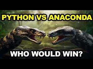 Anaconda vs Python - Who Would Win? - Animal Fight