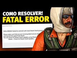 Como Resolver failed to connect with local steam client process no CSGO!