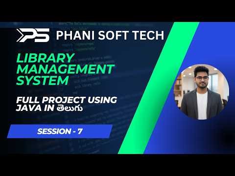 7. Java Project for Students | Library Management System | JSP + JDBC + Oracle Part - 7