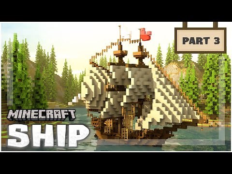 Minecraft: How to build a Ship + Download (Tutorial #3)