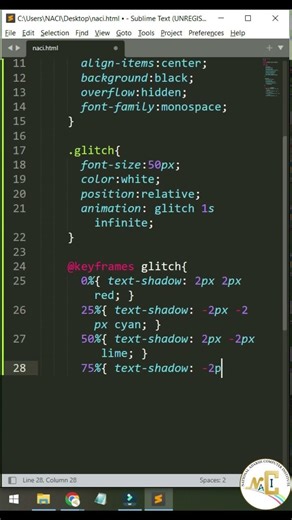 Create Hacker Glitch Text Effect in JavaScript