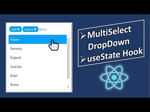 How to Build / Implement React.js MultiSelect Dropdown using useState Hook ?
