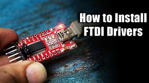 How to install FTDI drivers | FT232RL - NematicsLab
