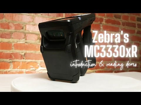 Zebra MC3330xR UHF RFID Handheld Reader | Overview & RFID Tag Reading Demo