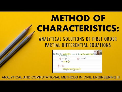 First Order PDEs: Method of Characteristics