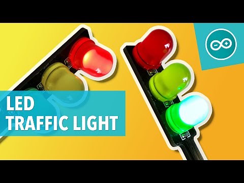LED TRAFFIC LIGHT - Arduino tutorial #27