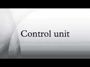 Control unit