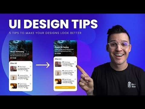 5 Tips to improve your UI Designs