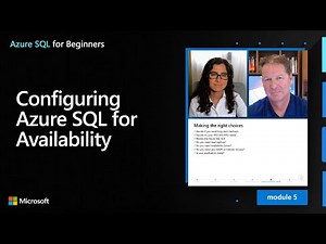 Configuring Azure SQL for Availability | Azure SQL for beginners (Ep. 54)