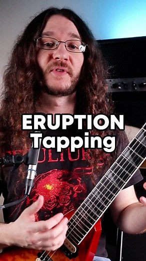 Eruption Tapping Guitar Lesson Tutorial