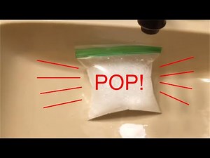 Science Experiments for Kids - Exploding Bag