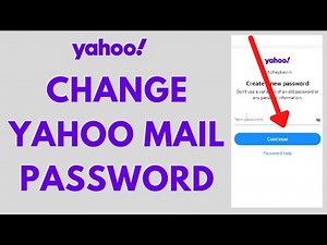How to Change Yahoo Mail Password | Change Yahoo Password | Yahoo.com Login