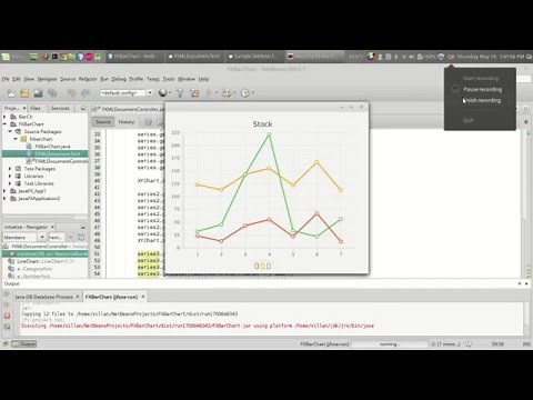 JavaFX Tutorial : Adding Line Chart to your program