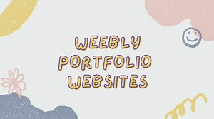 21 Inspiring Weebly Portfolio Website Examples