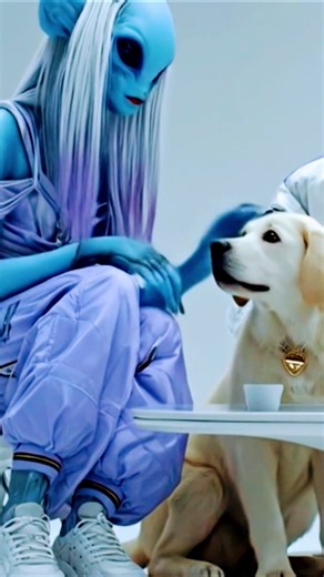 Dogs Are Aliens Best Friends too #livingonmars #dogshorts