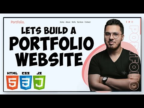 Personal Portfolio website using HTML, CSS and JavaScript (from scratch) 🔥