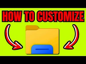How To CUSTOMIZE File Explorer In Windows 11 (FULL GUIDE)